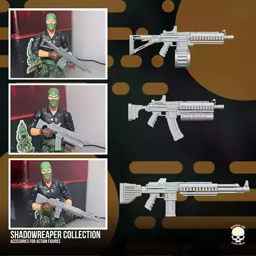 Shadowreaper Collection 3D printable files for Action Figures