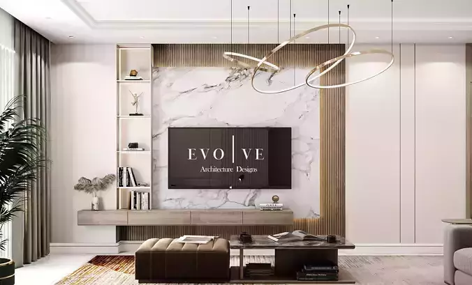 Living Room Interior Interior by Evolve