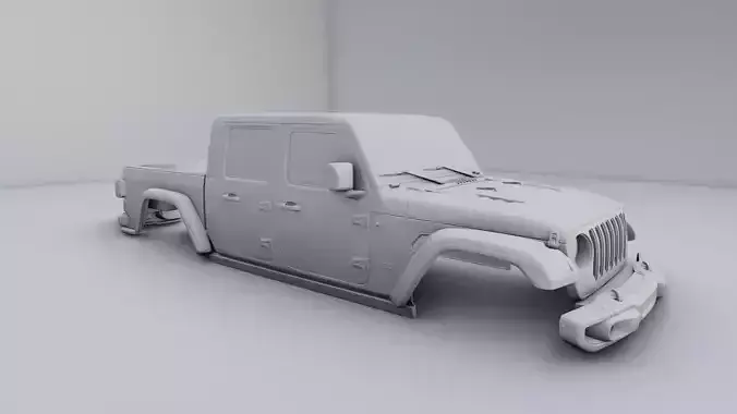 JEEP GLADIATOR 2020 3D print model