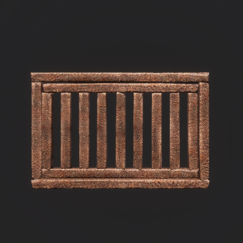 Environment Horizontal Modules Game Assets Low-poly 3D model_11