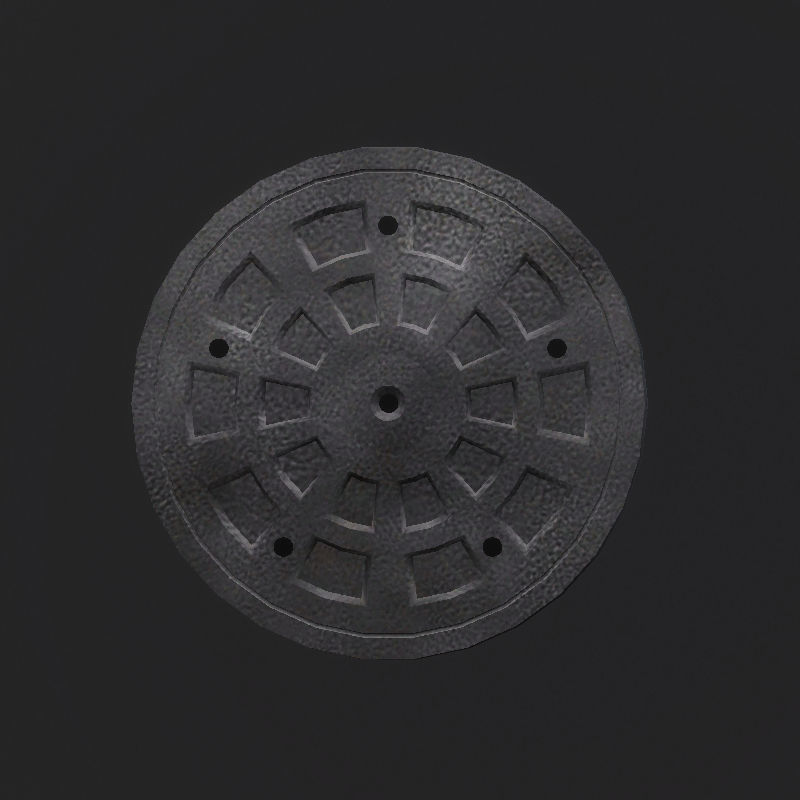 Environment Horizontal Modules Game Assets Low-poly 3D model_9