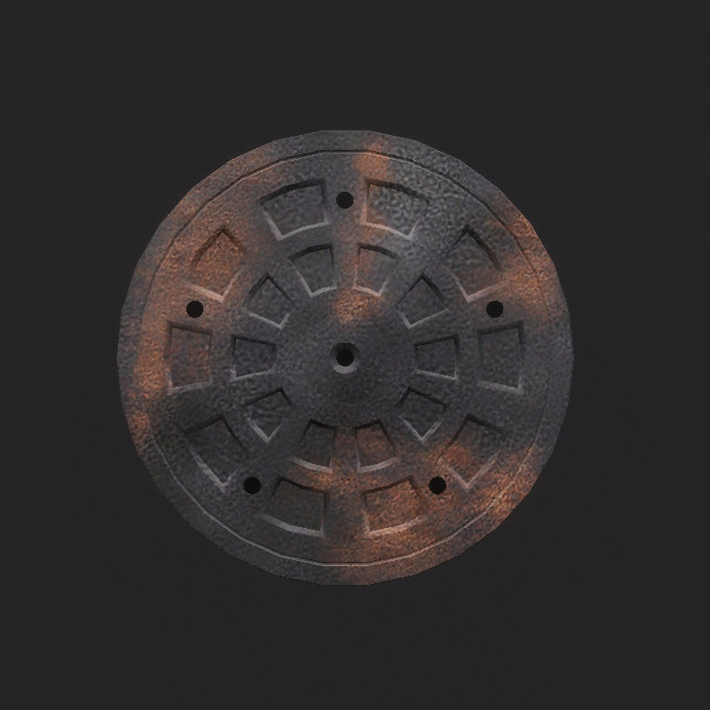 Environment Horizontal Modules Game Assets Low-poly 3D model_10