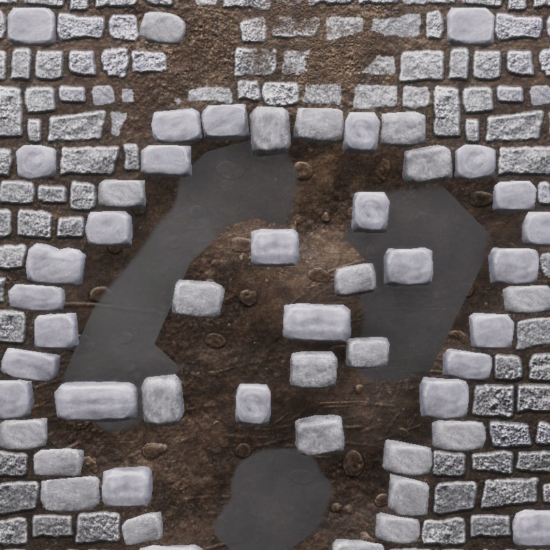 Environment Horizontal Modules Game Assets Low-poly 3D model_15