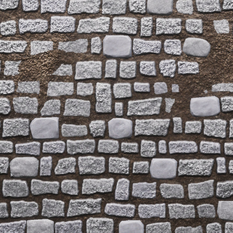 Environment Horizontal Modules Game Assets Low-poly 3D model_12