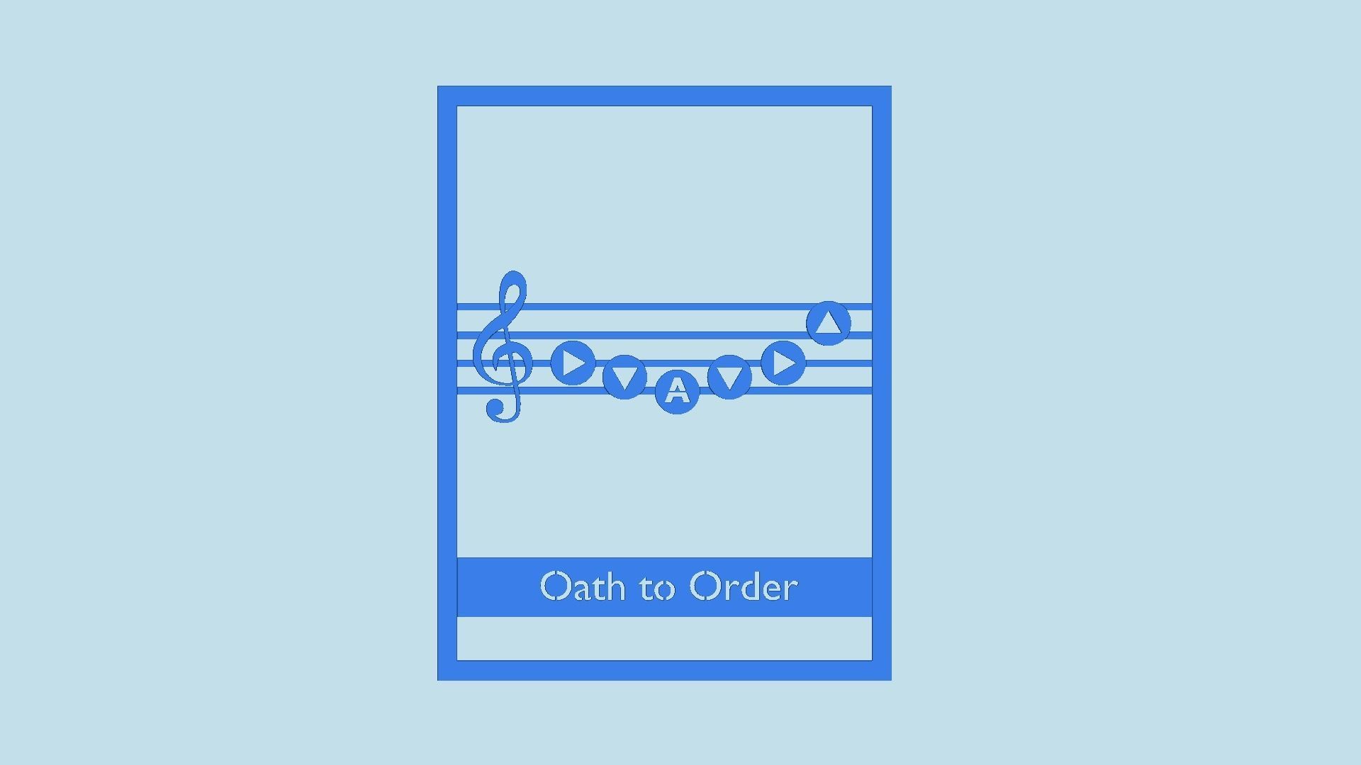 Zelda Songs Panel A6 - Decoration - Oath to Order 3D print model_5