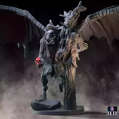 VESPERTILIO - THE NECROMANCER 3D print model