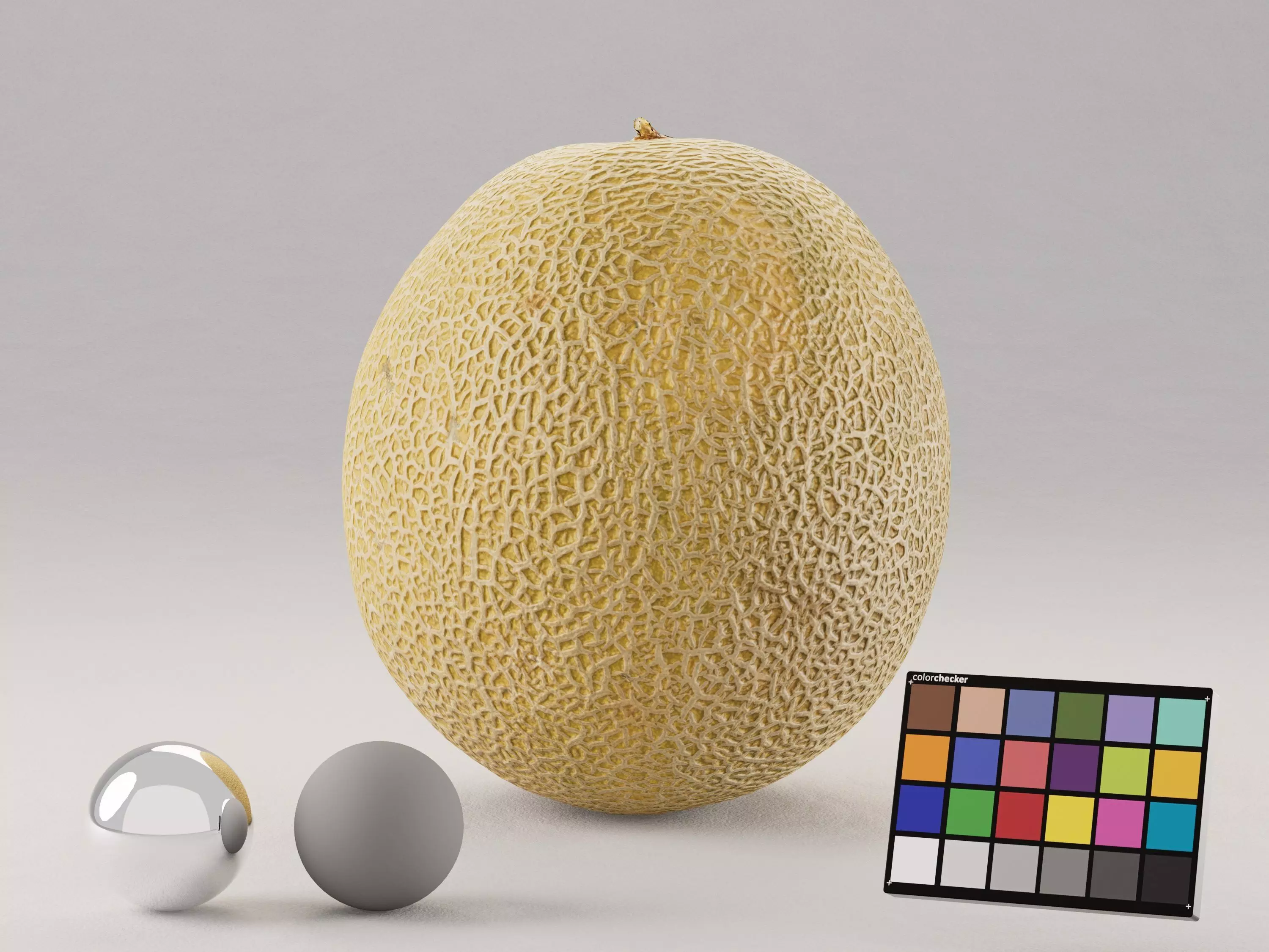 Galia Melon Photoscan 3D model