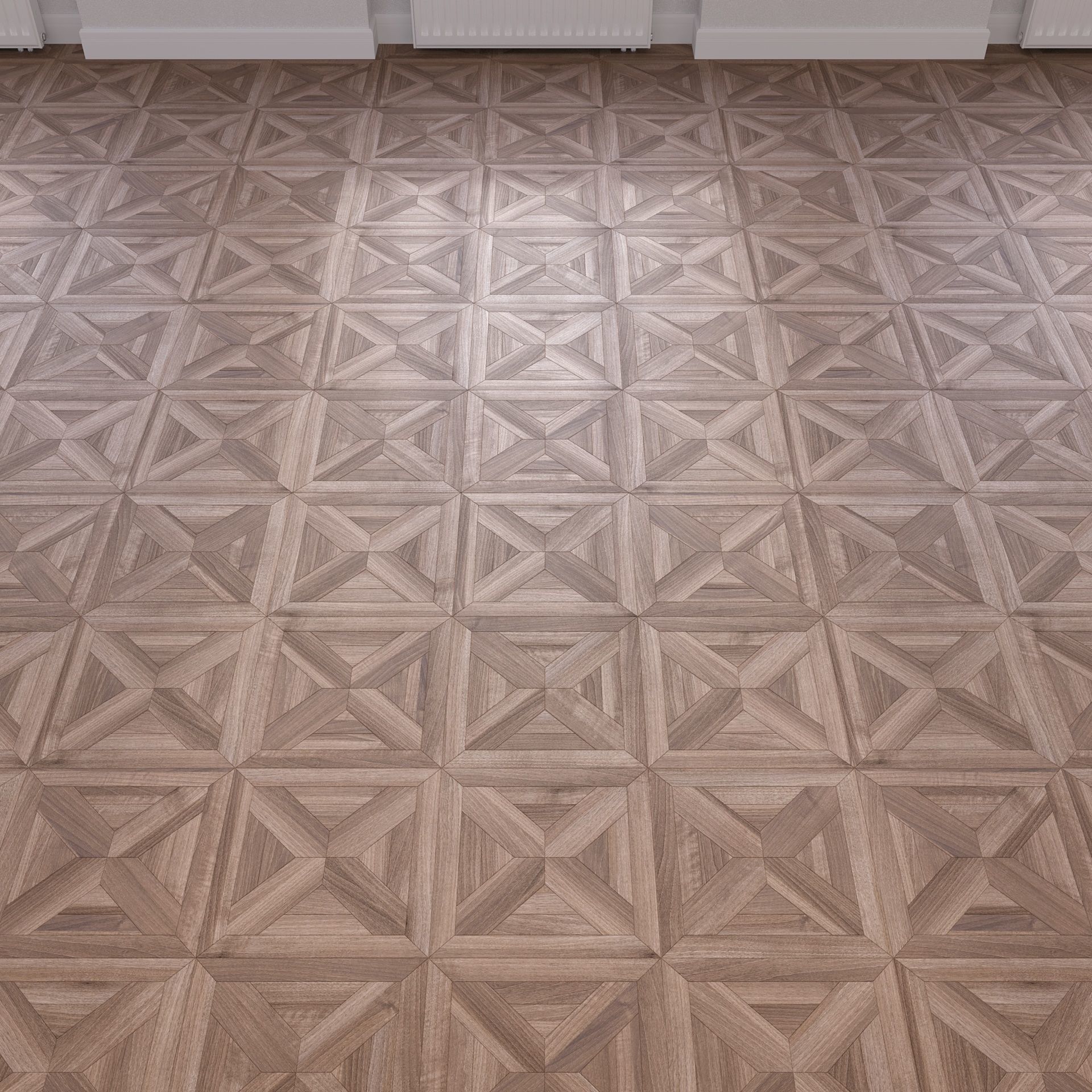 Parquet - Laminate - Wooden floor 2 in 1 Low-poly 3D model_3