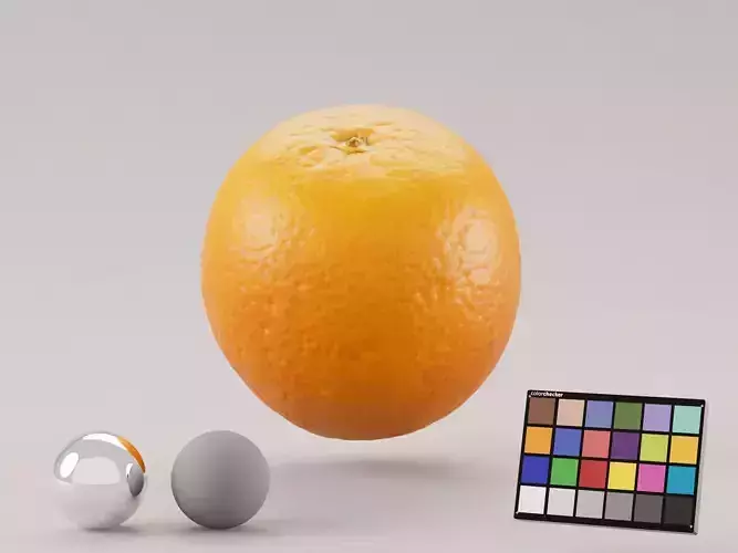 Orange Photoscan 3D model