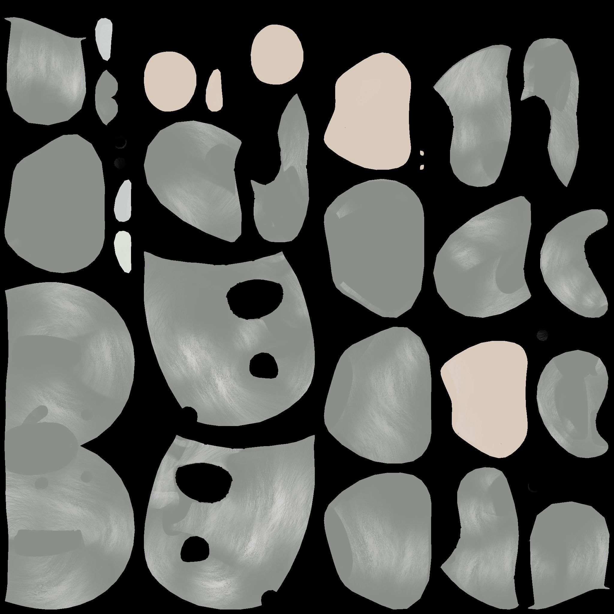 Elephant Plushie 3D model_8