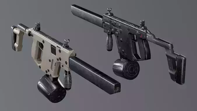 Weapons Pack 3 Low-poly 3D model