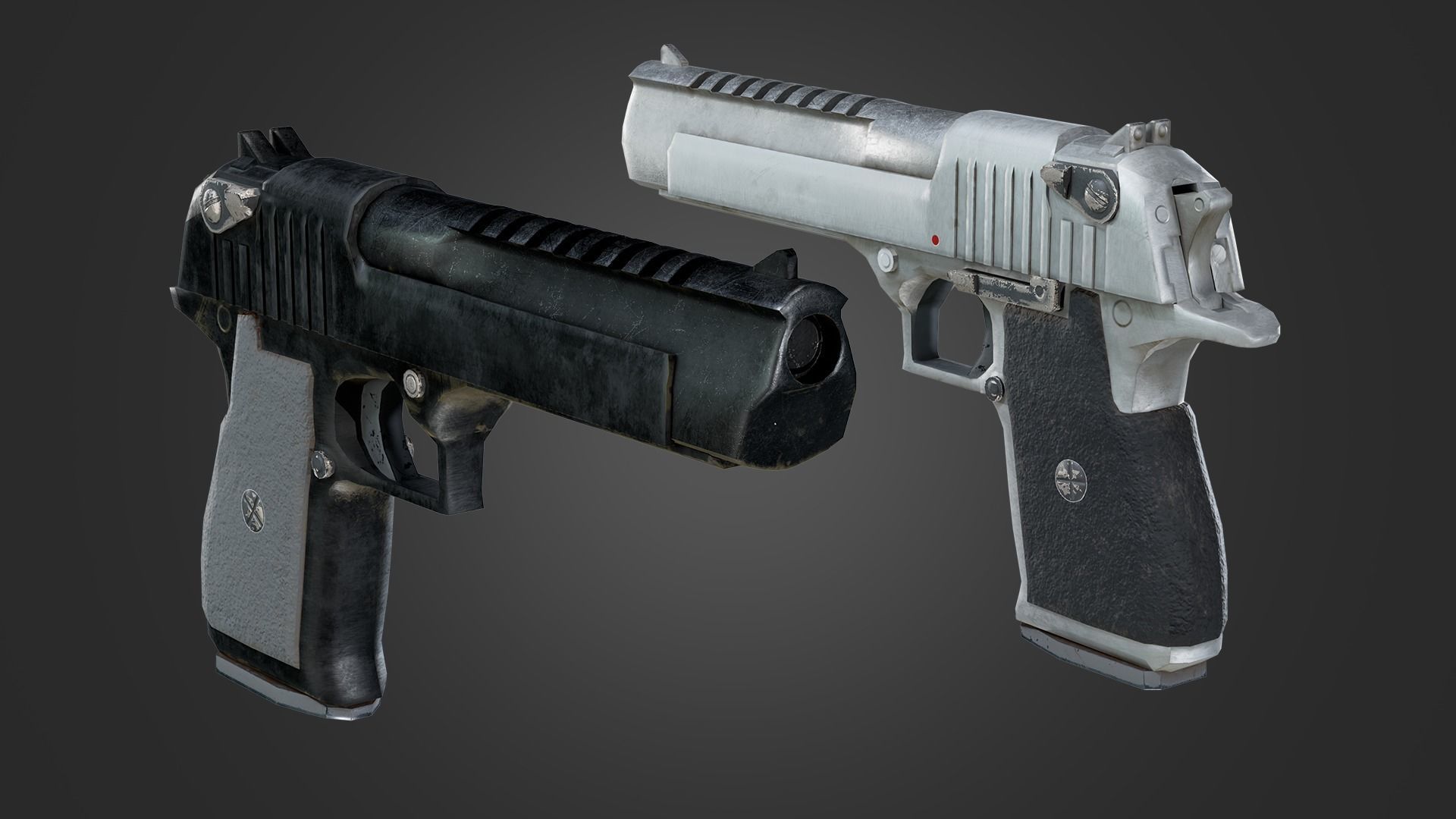 Weapons Pack 3 Low-poly 3D model_3