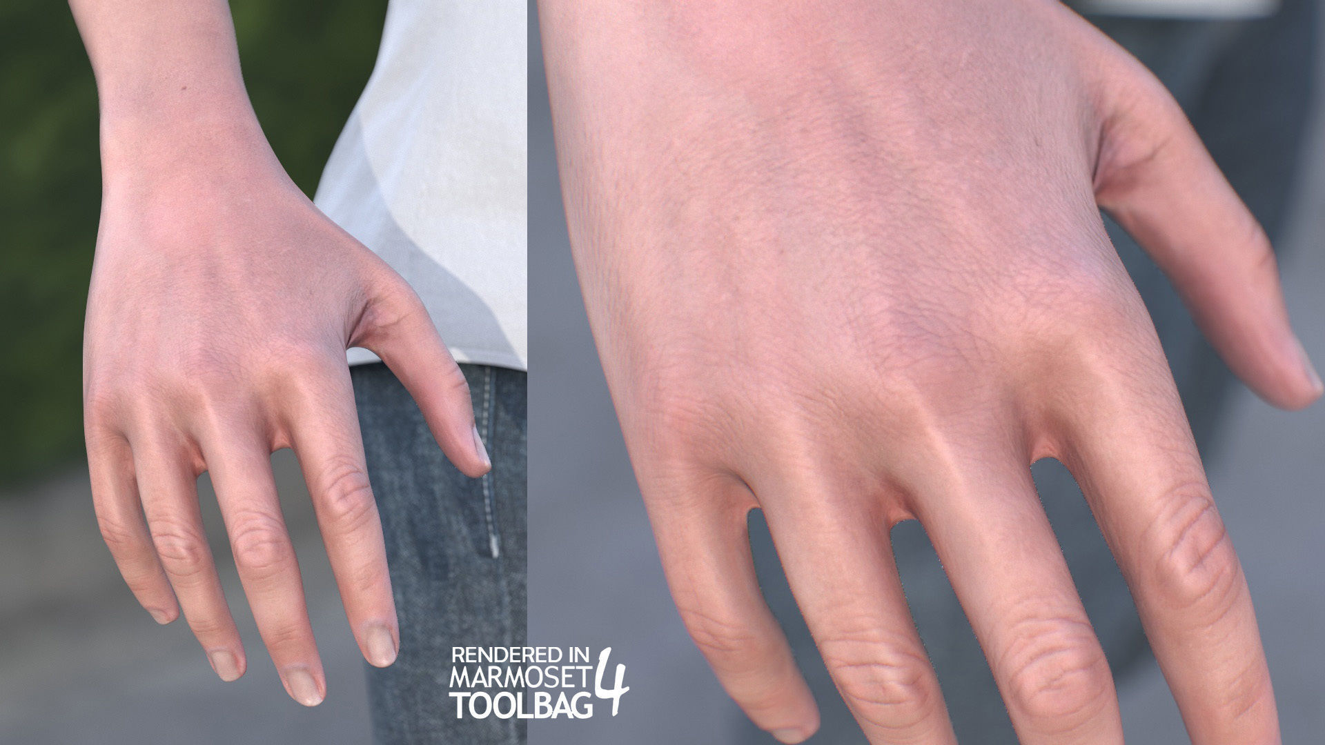 Woman Casual Outfit - Modular - Rigged Low-poly 3D model_17