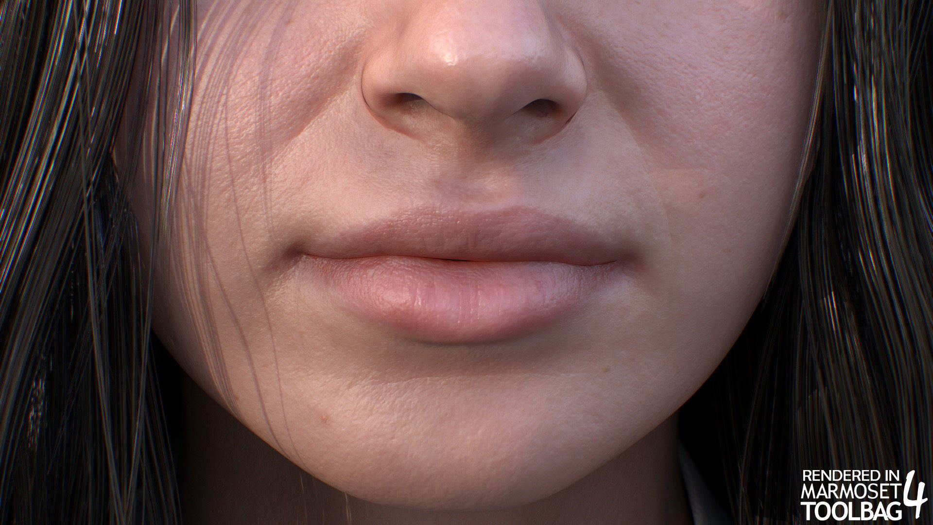 Woman Casual Outfit - Modular - Rigged Low-poly 3D model_9