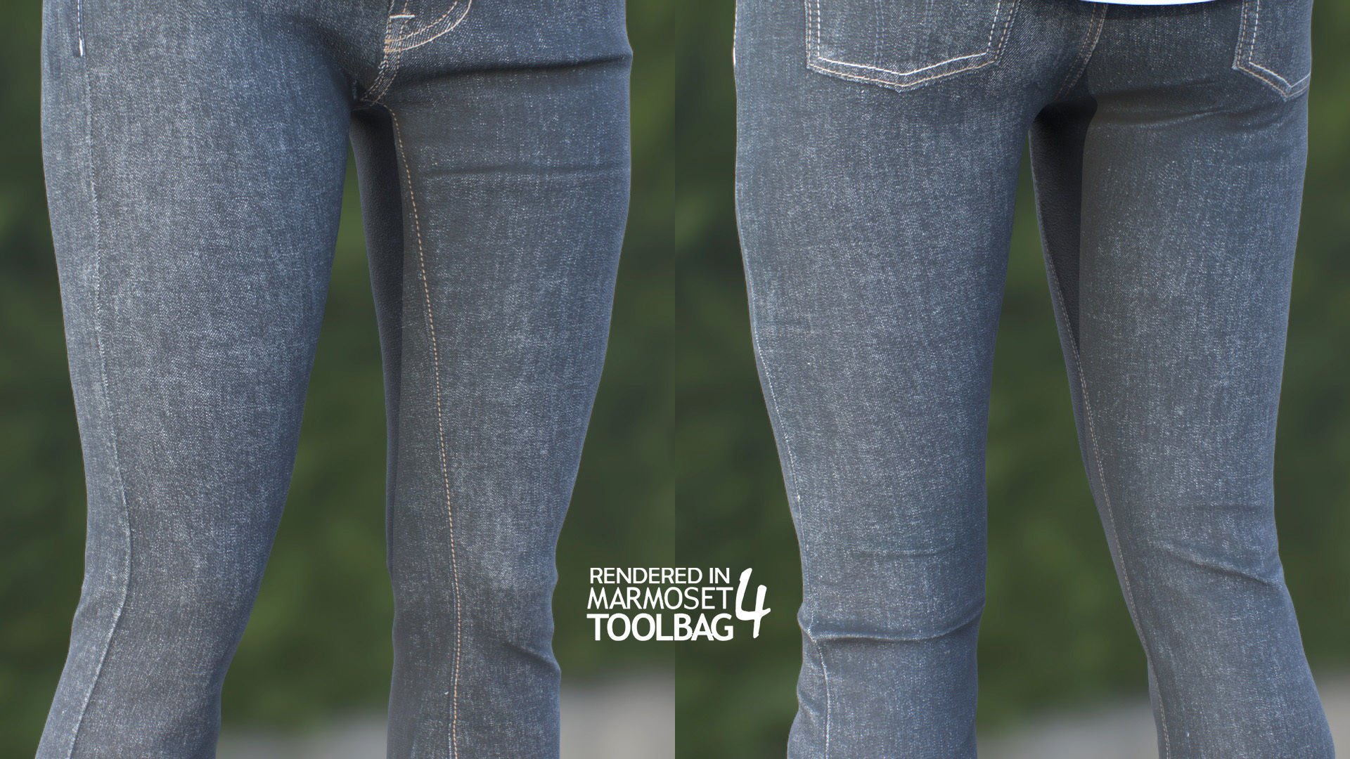 Woman Casual Outfit - Modular - Rigged Low-poly 3D model_18