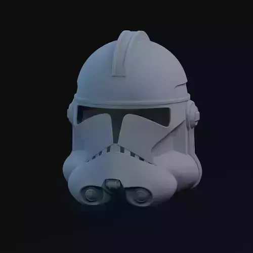 Wearable Phase 2 Clone Helmet 3D print model