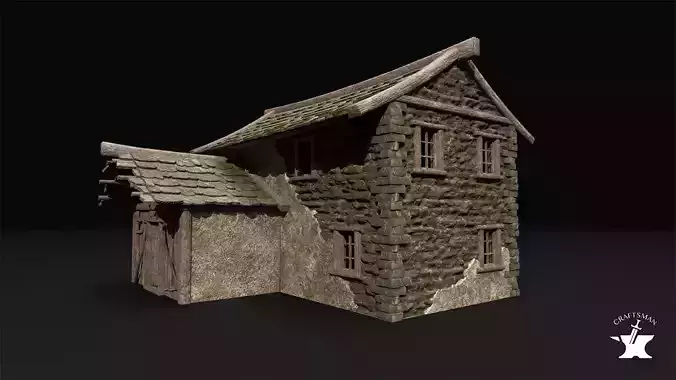 Realistic Medieval House