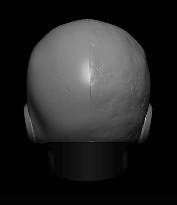 Deathstroke - Headsculpt for Action Figures 3D print model 3D print model_2