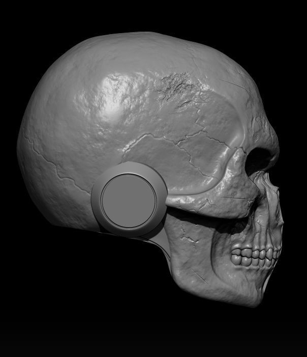 Deathstroke - Headsculpt for Action Figures 3D print model 3D print model_3