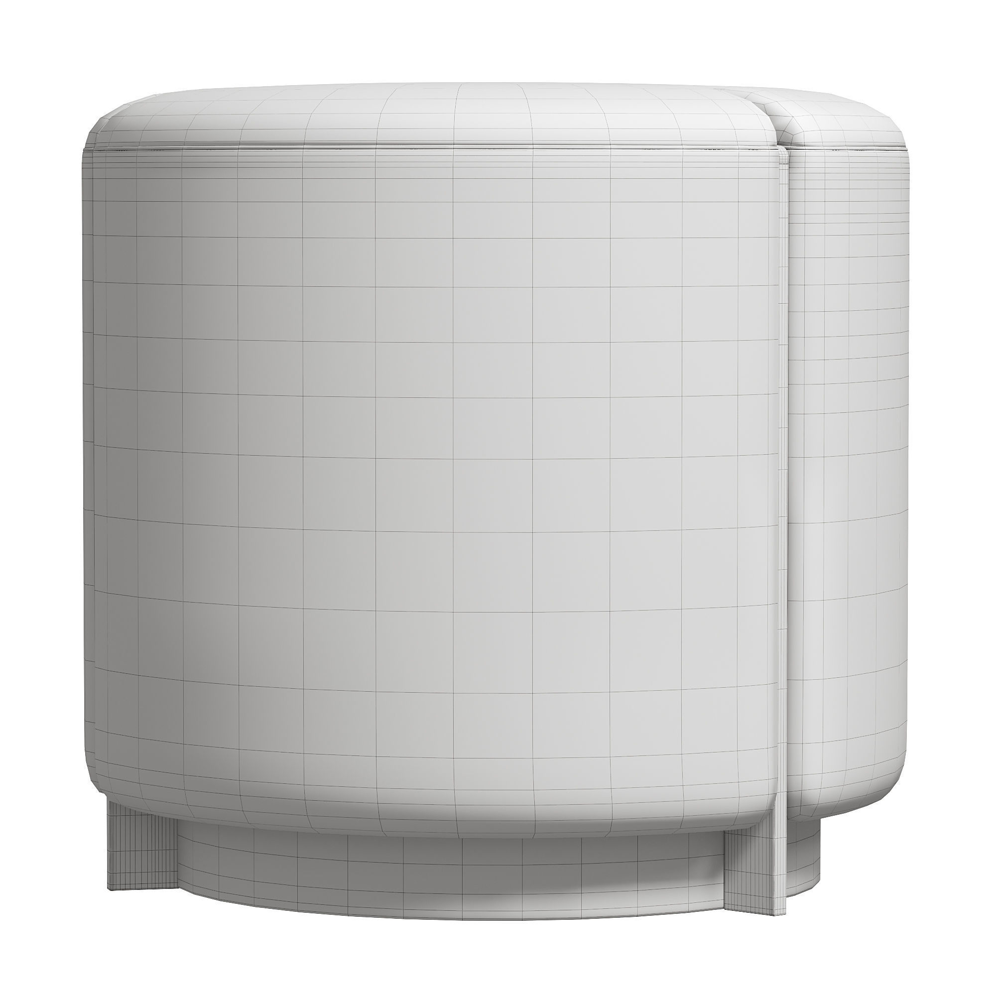 Himalaias pouf 3D model_3