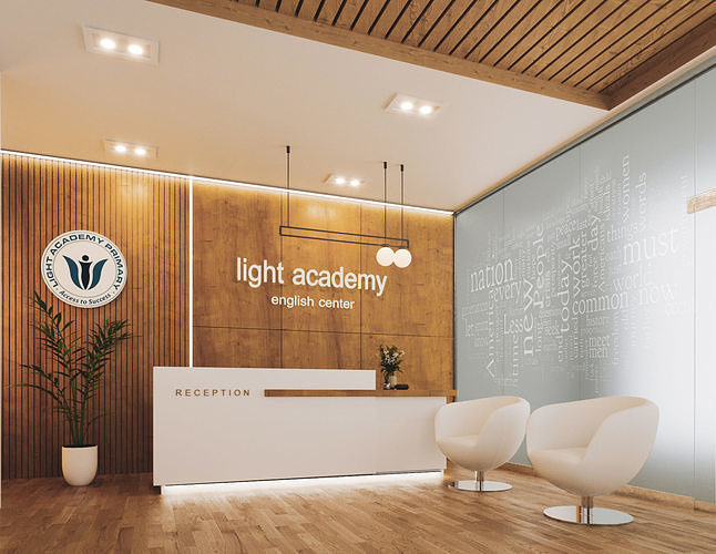 reception hall 3D model