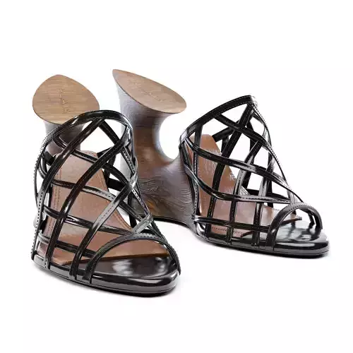 La Sculpture Mules 3D model