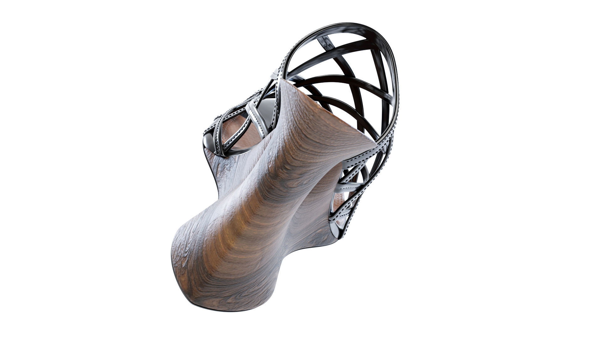 La Sculpture Mules 3D model_7