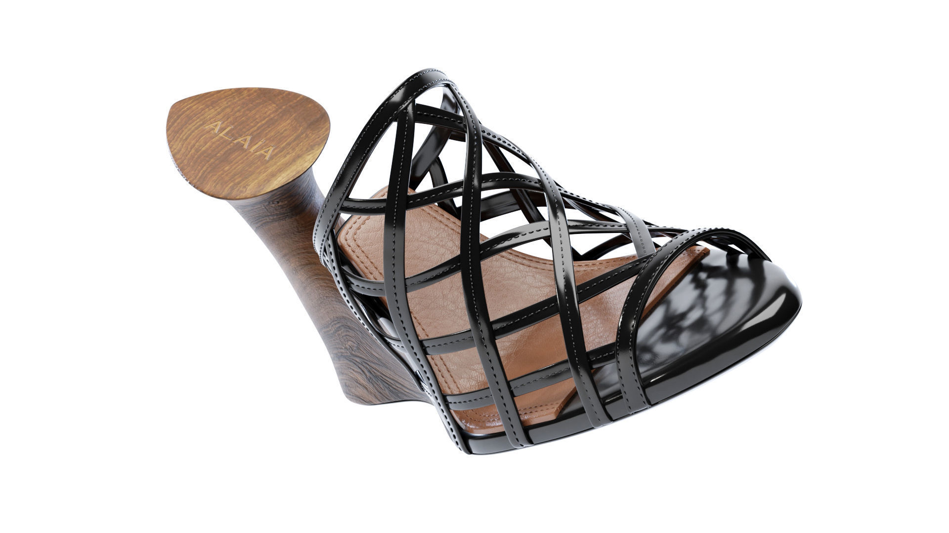 La Sculpture Mules 3D model_2