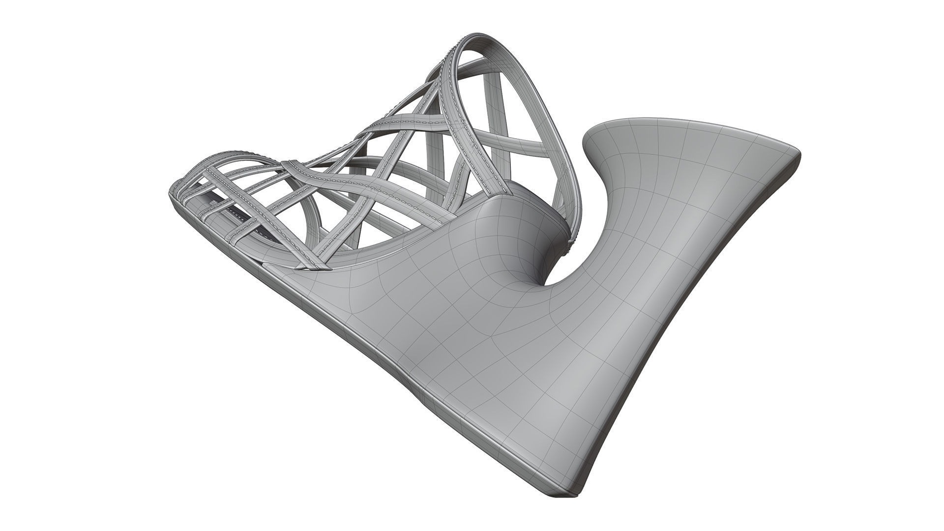 La Sculpture Mules 3D model_14