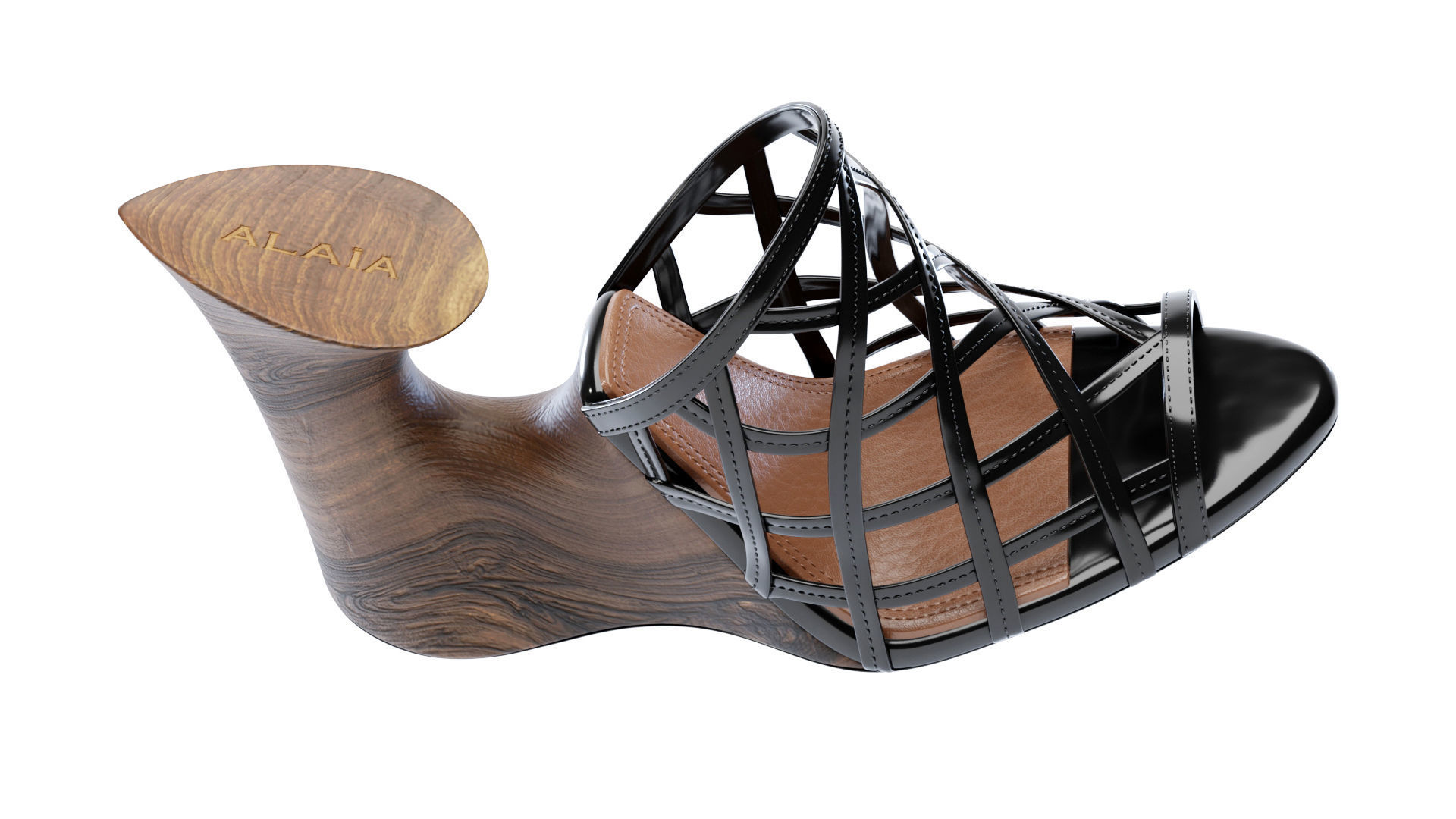 La Sculpture Mules 3D model_9