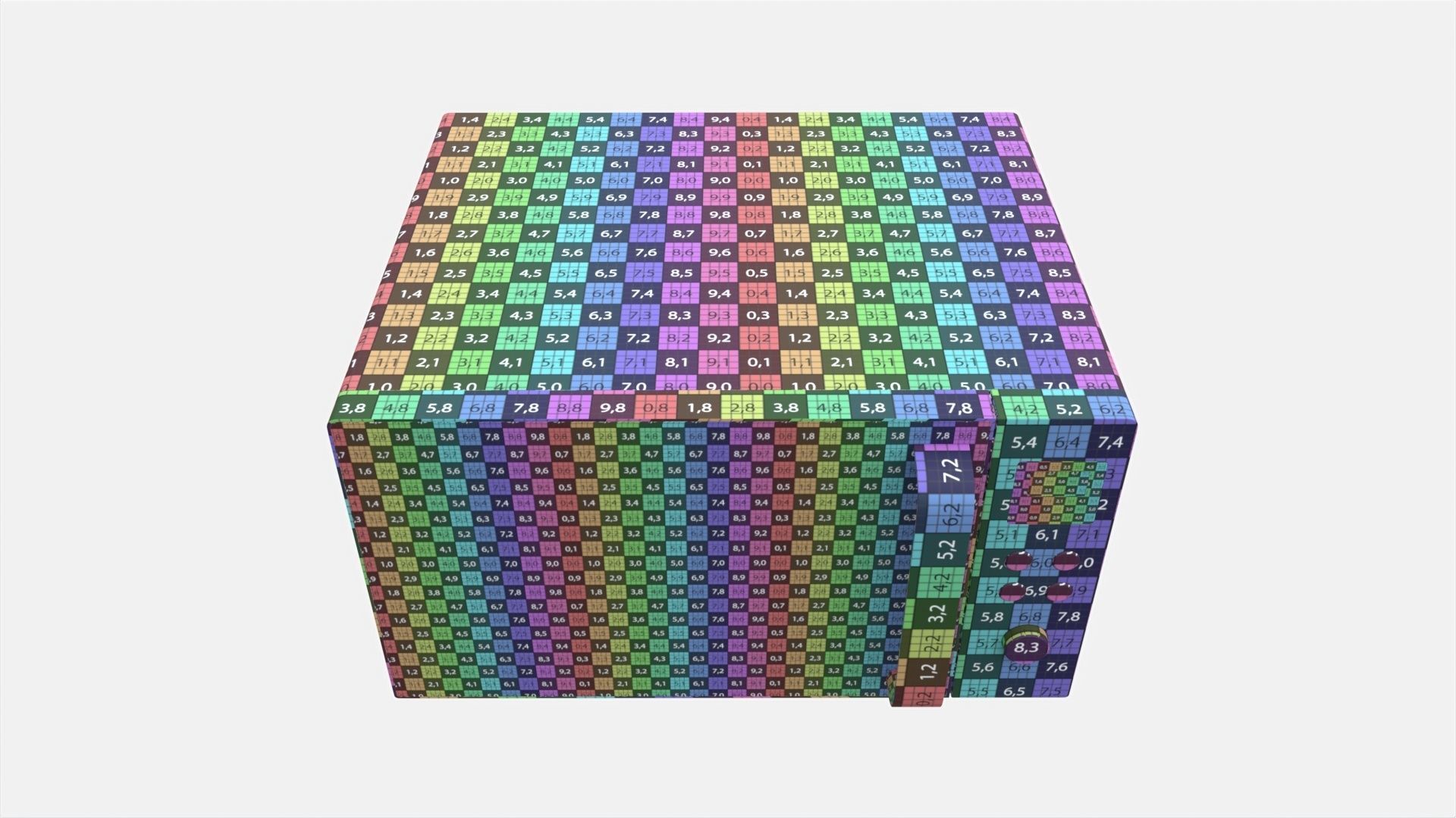 Microwave with Ceramic Bottom and Grill Severin MW 7763 3D model_9