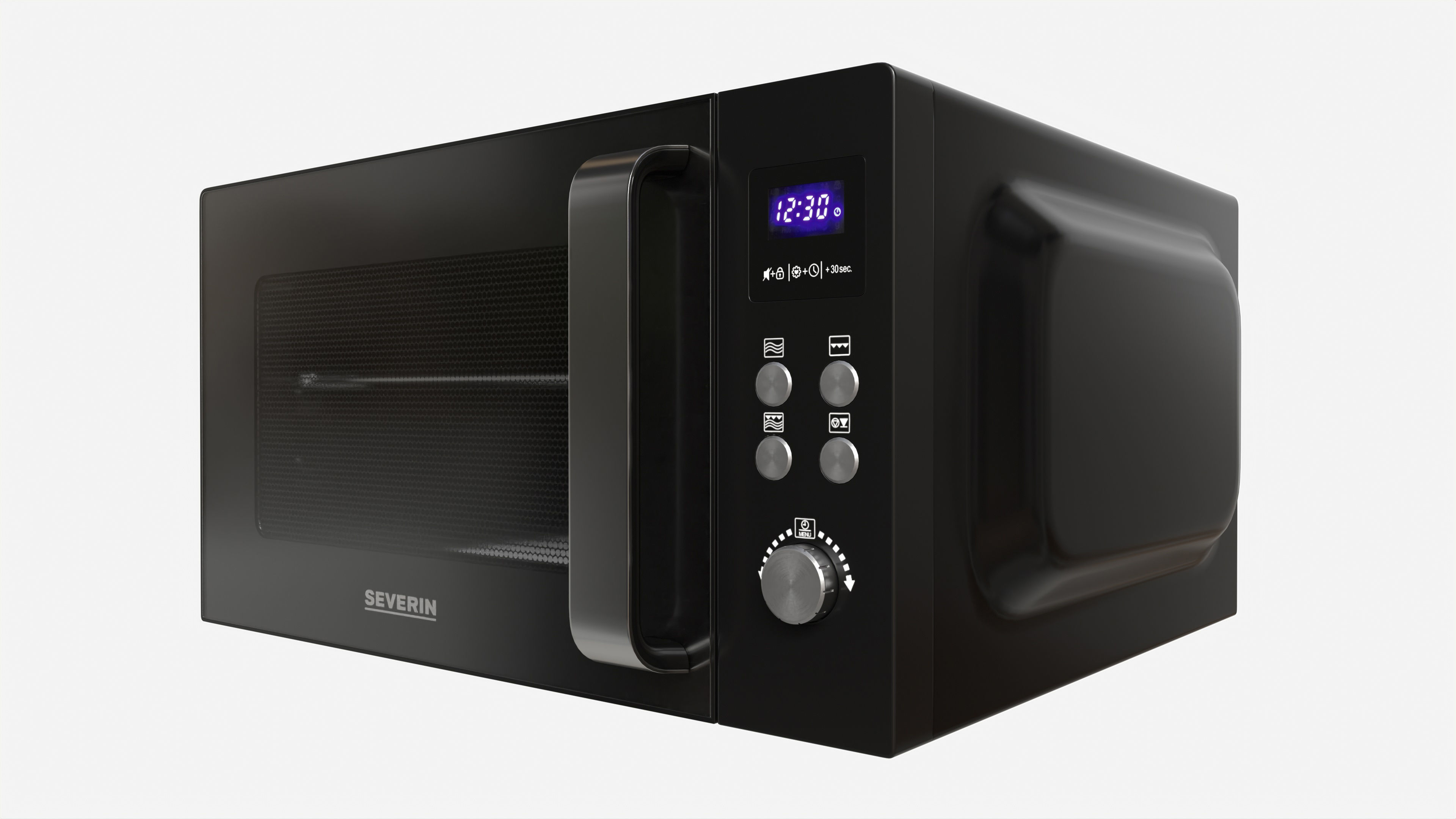 Microwave with Ceramic Bottom and Grill Severin MW 7763 3D model_2