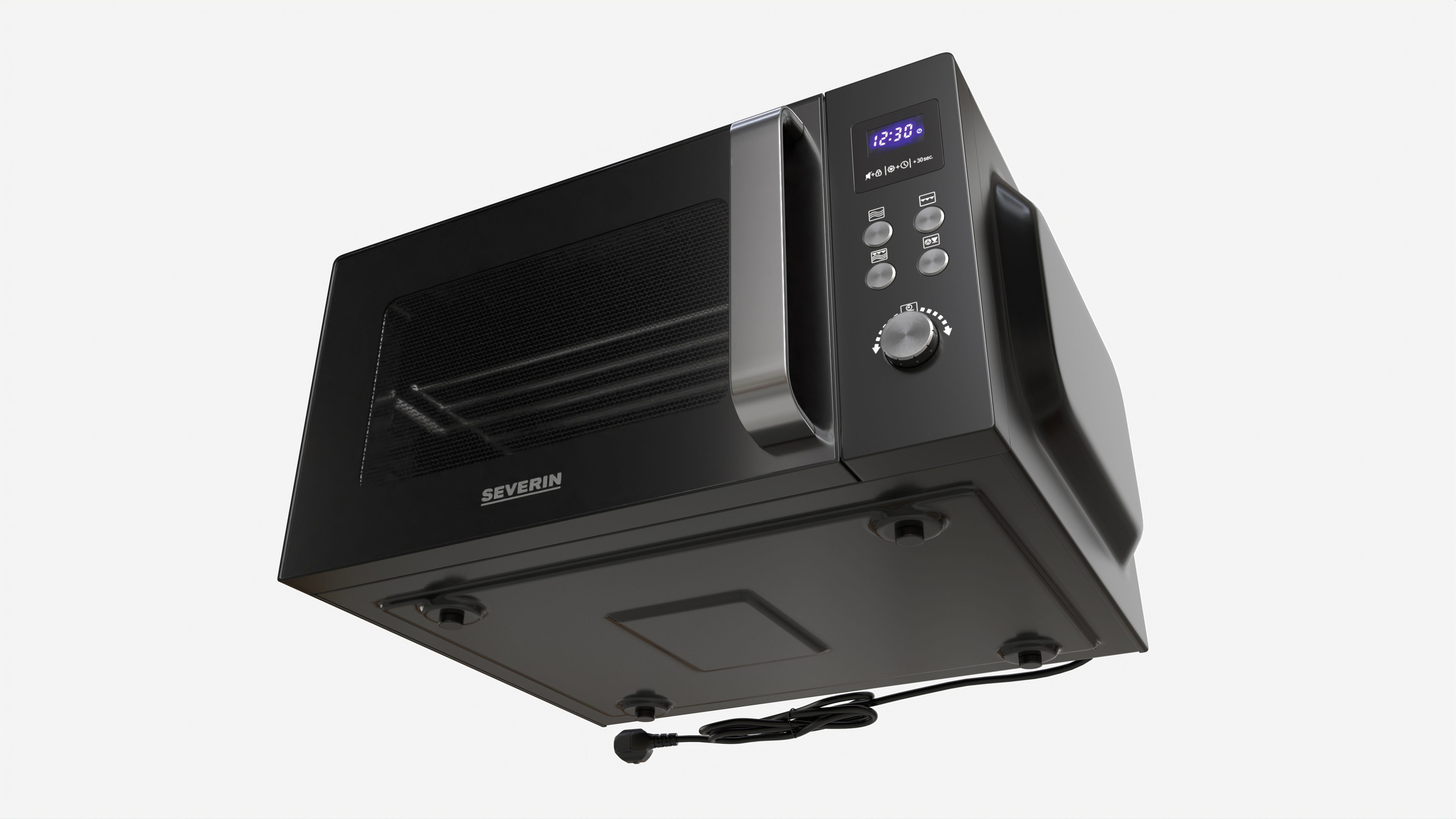 Microwave with Ceramic Bottom and Grill Severin MW 7763 3D model_4