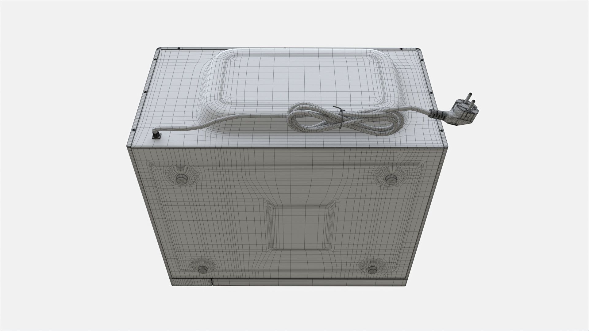 Microwave with Ceramic Bottom and Grill Severin MW 7763 3D model_8