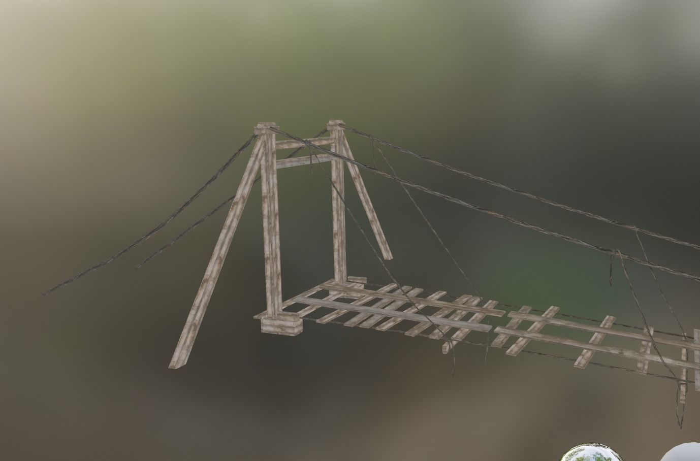 woodbridge Low-poly 3D model_1