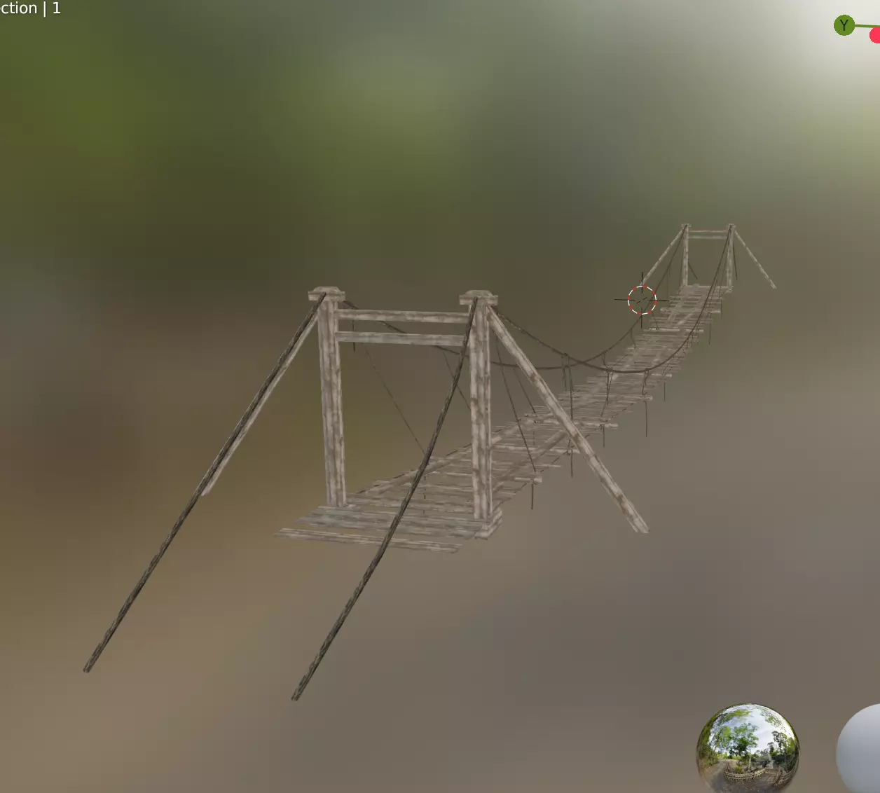 woodbridge Low-poly 3D model_0