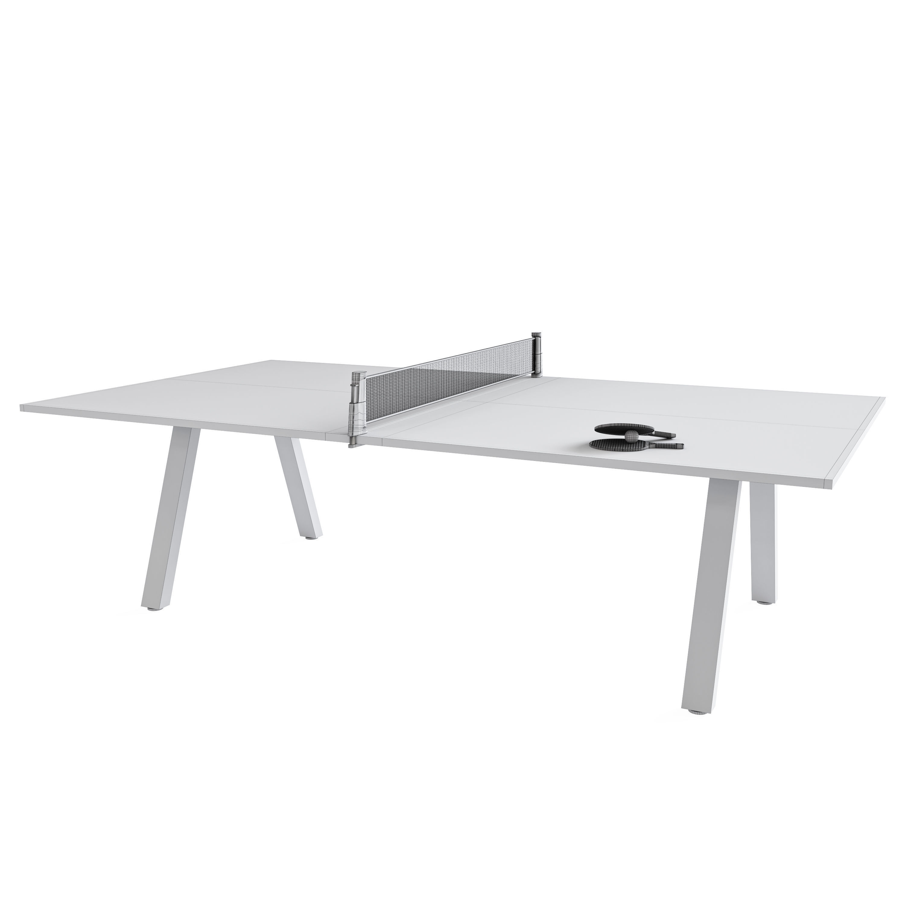 Ping Pong Tables Grasshopper by FAS Pendezza 3D model_5