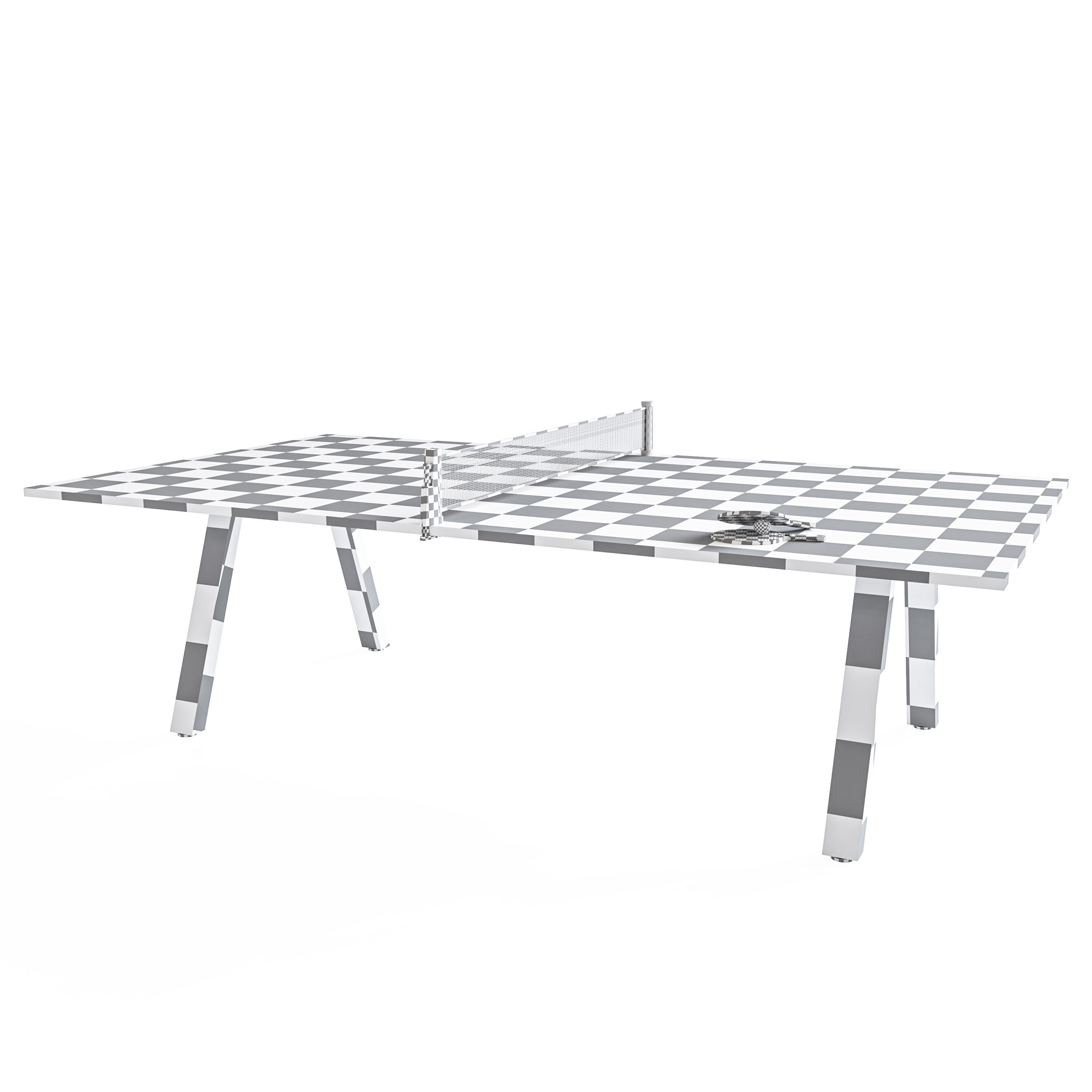Ping Pong Tables Grasshopper by FAS Pendezza 3D model_4
