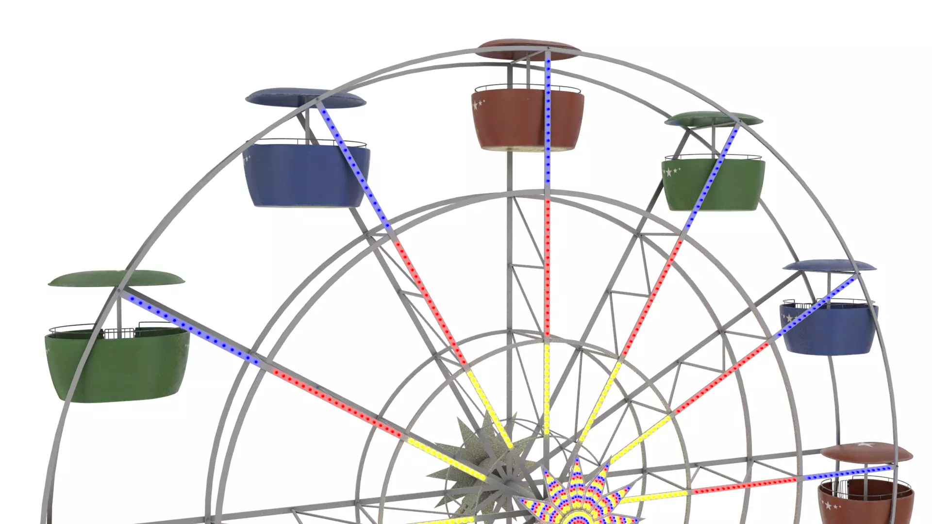 Ferris Wheel 3D model_0