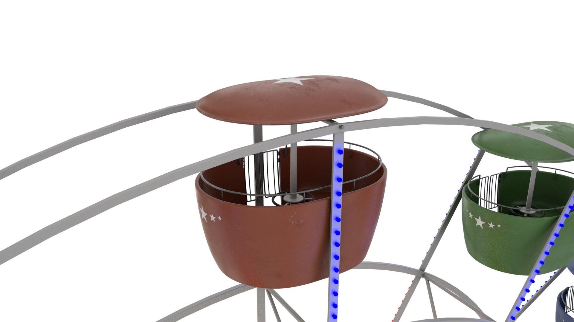 Ferris Wheel 3D model_2