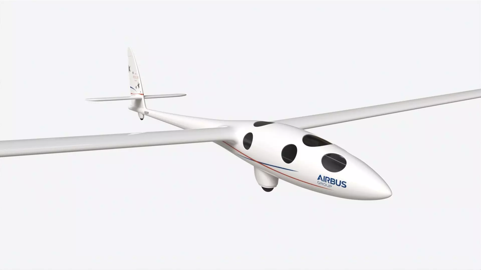 Perlan II Glider 3D model_0