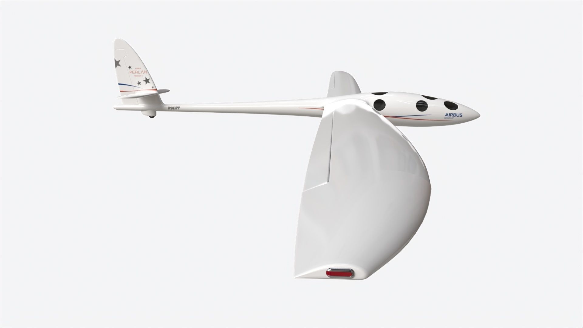 Perlan II Glider 3D model_4