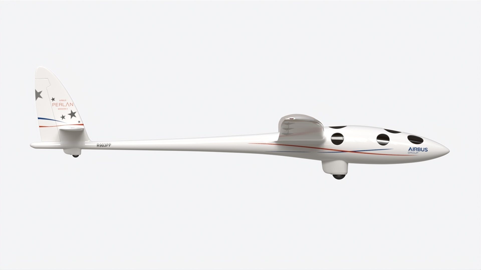 Perlan II Glider 3D model_13