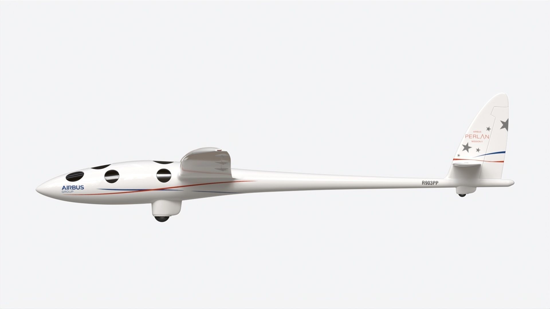 Perlan II Glider 3D model_14
