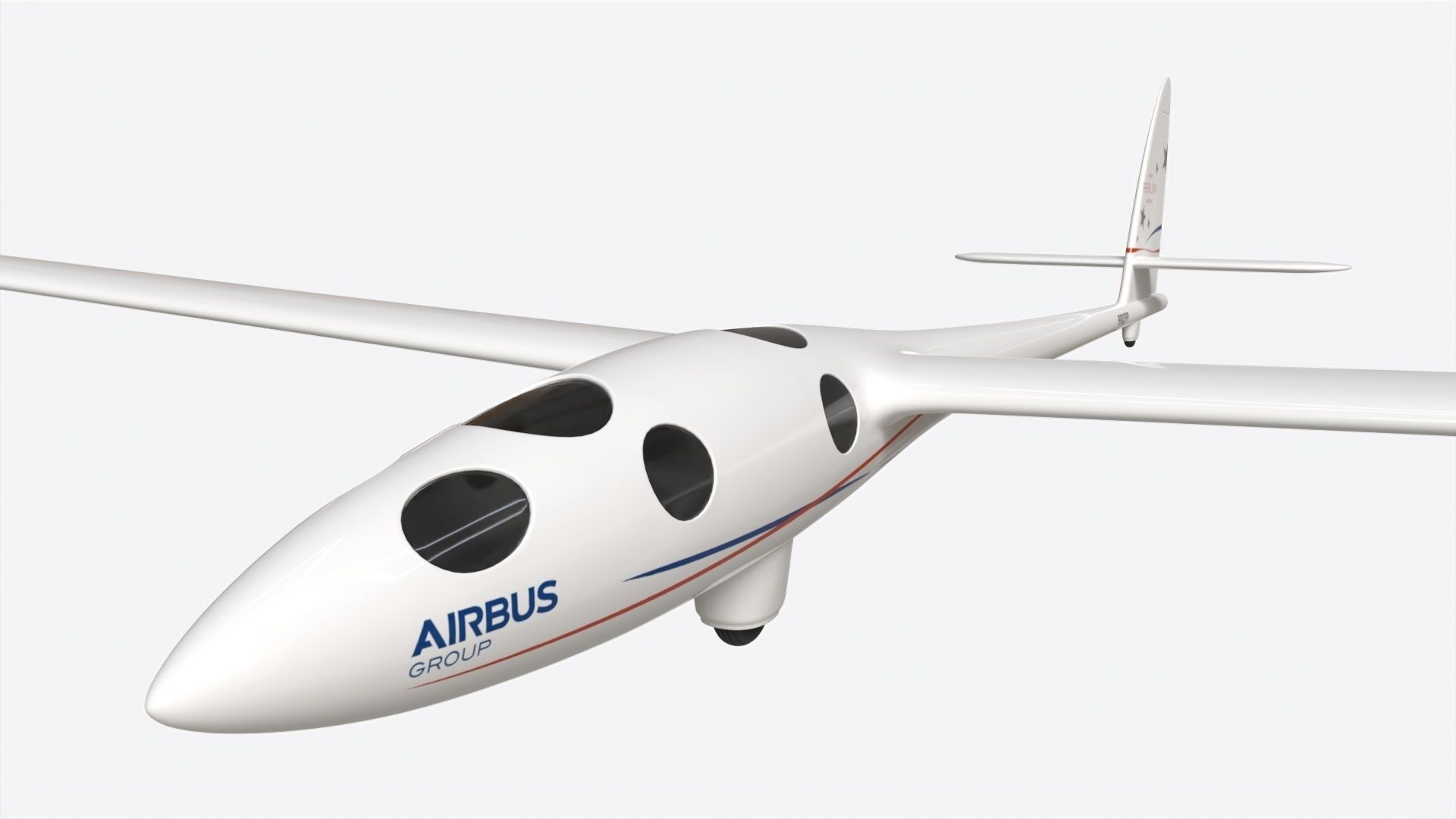 Perlan II Glider 3D model_5