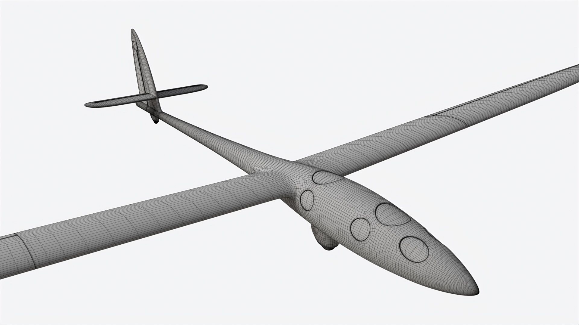 Perlan II Glider 3D model_16