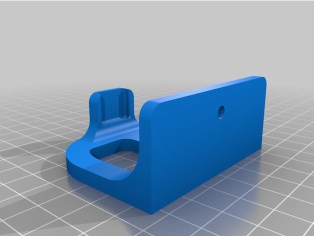 Universal Game Controller Wall Mount Stand 3D print model_2