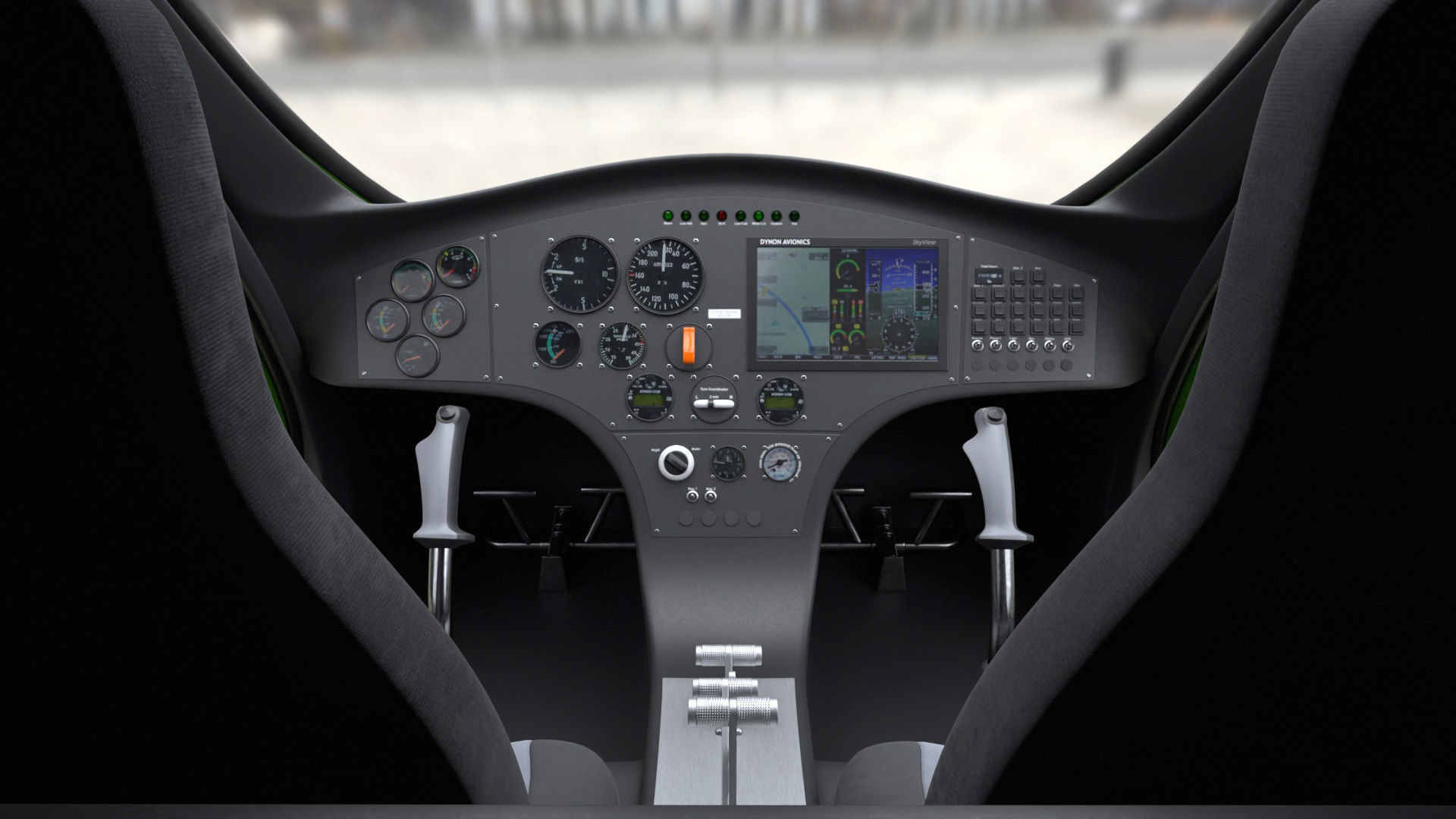 Gyroplane Autogyro Cavalon Green 3D model_11