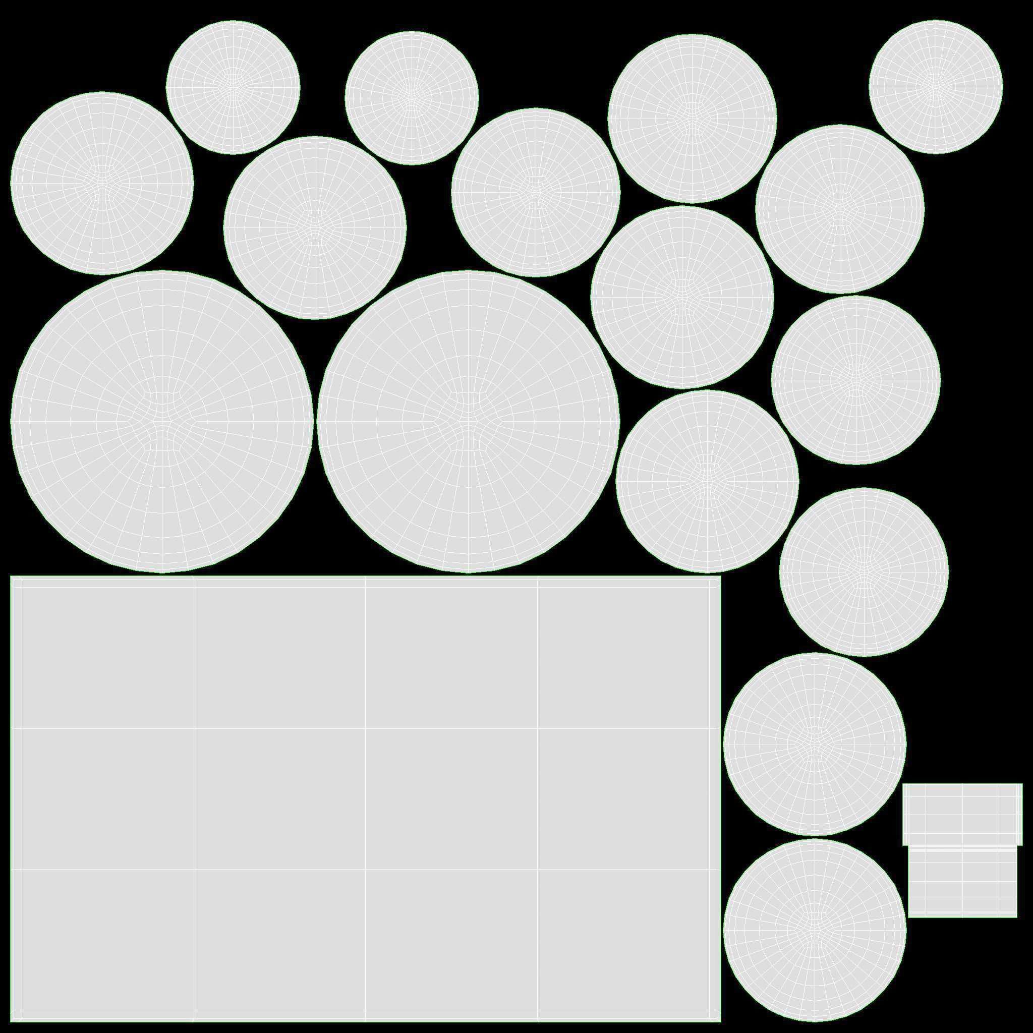 Gyroplane Autogyro Cavalon Green 3D model_27