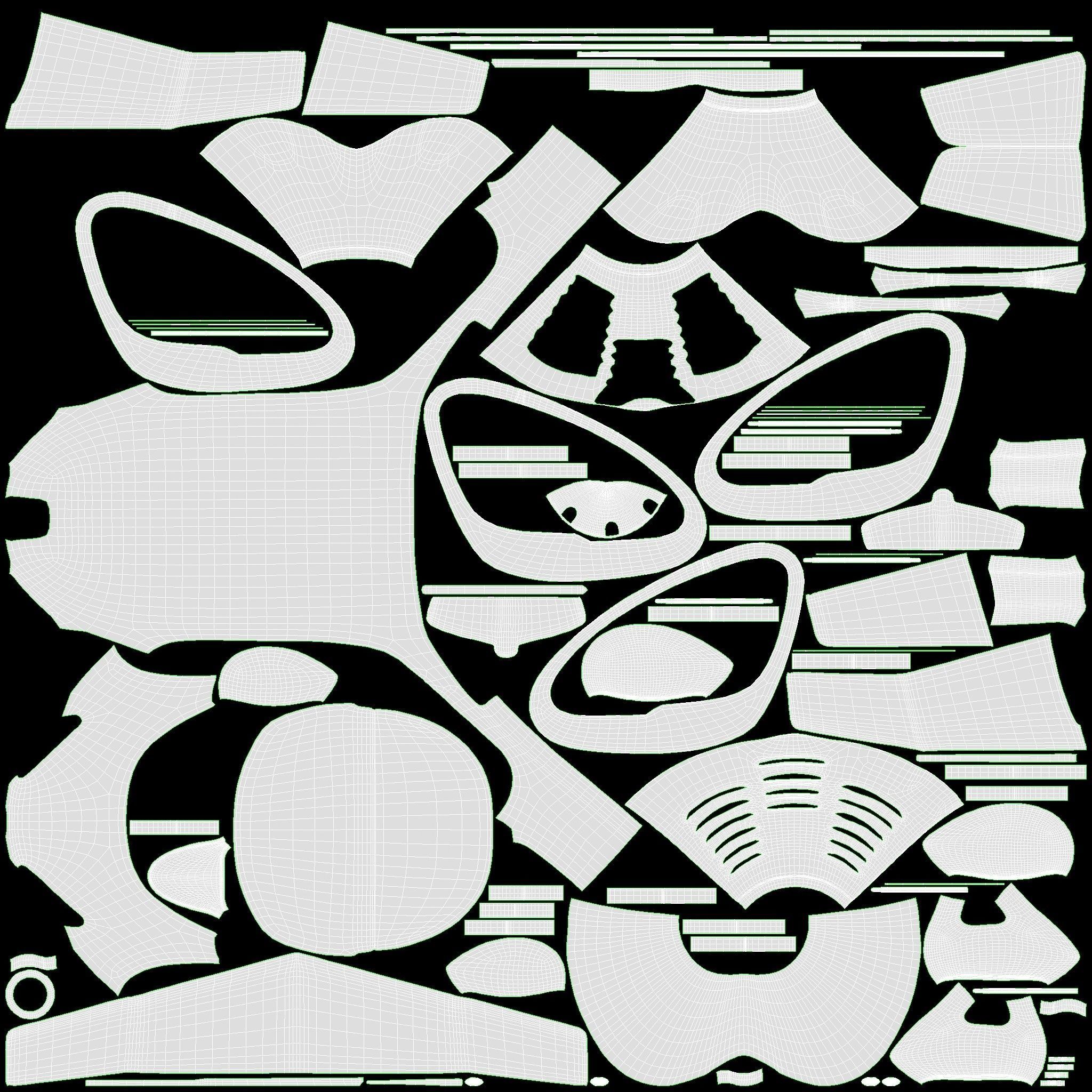 Gyroplane Autogyro Cavalon Green 3D model_21